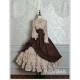 Alice Girl Duke of Victoria Corset Overskirt and Striped Skirt(1st Pre-Order/2 Colours/Full Payment Without Shipping)